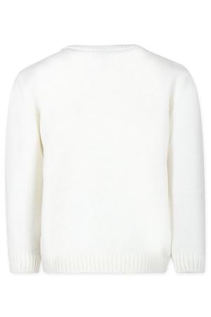 White wool jumper LITTLE BEAR KIDS | 7154LATTE